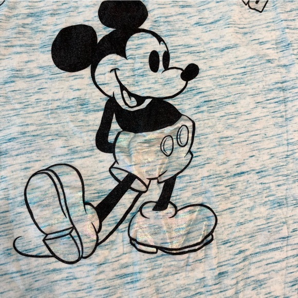 Walt Disney World Blue heathered Disney Mickey shirt size medium - Picture 2 of 6